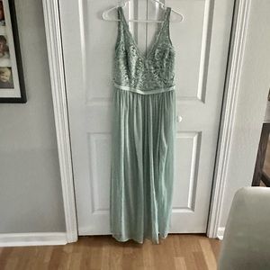 Mint bridesmaid dress size 12